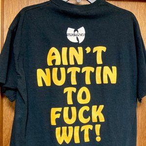 Wu-Tang Clan 36 Chambers promo shirt "Ain't Nuttin to F*** Wit"